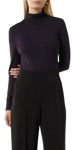 Comma Eleganter Feinstrickpullover mit Rollkragen