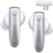 Globvanx V2 True Wireless Gaming Earbuds 20ms Low Latency with 2.4Ghz Dongle, Bluetooth 5.4, IPX5 Bluetooth Headphones in-Ear Earbuds with Noise Cancelling Mic for VR, PC, PS5, PS4, Switch
