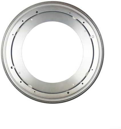 SMZhomeone Swivel Turntable Rotating Bearing Turntable Lazy Susan Swivel Plate Galvanized Steel Heavy Duty Rotating Bearing Turntable Round Dining Table Smooth Swivel Plate(14in)