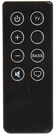 Mtlavishness Majority Soundbar Remote Soundbar Remote Control Replacement 9. 0×4. 0×1. 0 Soundbar Remote Control Replacement Remote Controller Compatible For 418775 410376 431974