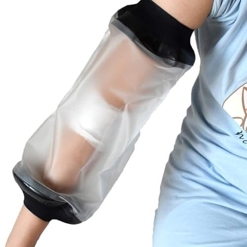 Waterproof PICC Line Covers Upper Arm, Reusable Arm Protector for Shower, Waterproof Limb Protector for Post-Surgery, Wound Care, Injury & Dressing Sleeve – For Men & Women