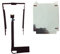 KLAIDE Cable SATA HDD para portátil Lenovo para Thinkpad P50 P51 de 2.5 pulgadas 00UR835 DC02C007C10 SC10K04563 00UR836 DC02C007B10 (un juego)