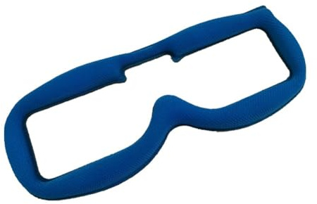 Osmond Schaumstoffpolster, Weiche Schutzbrillen-Schaumstoffpolster, Glatt, Schweißableitend und Bequem für Fatshark FPV-Brillenteile, Blau