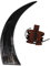 Luxshiny Chope En Corne Viking Moyenne 30-35cm Récipient à Boire En Corne Robuste Et Artistique Pour Et Événements Médiévaux 1 Pièce