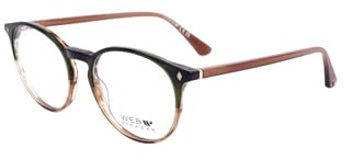 WEB WE5404 Shiny dark green 52/18/150 UNISEX Brillen