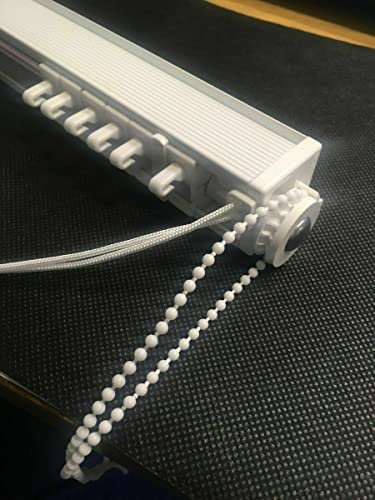 8ft long (244cm), Replacement Vertical Blind Rail/Track/Headrail for 89mm (3.5) slats, Fully adjustable