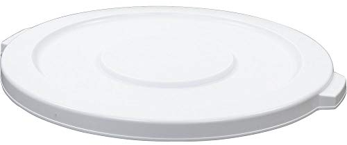 Rubbermaid Commercial Products Brute Snap-On Lid 121 Litre White FG263100WHT