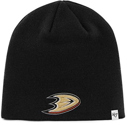 47 Brand Knit Beanie - Winter Anaheim Ducks schwarz
