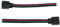 5x 10cm RGB LED Steckverbinder mit Kabel Schnellverbinder 4 Pin Buchse -> offene Kabelenden
