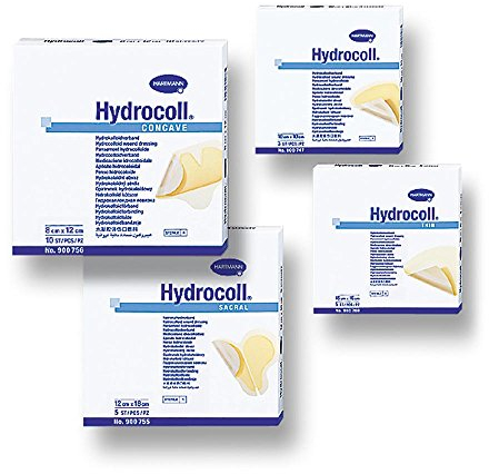 Hartmann Hydrocolloid-Verband, Hydrocoll thin 10 x 10 cm, 10 Stück