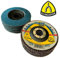 (PACK OF 10) Klingspor SMT 324 115mm Zirconium 60 Grit (Medium) Sanding Flap Discs