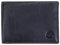Timberland Herren Leather Passcase Security RFID Wallet Falt-Brieftasche, Marineblau, Einheitsgröße