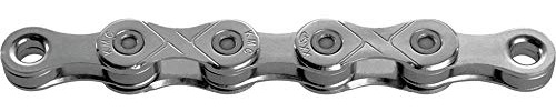 KMC Unisex – Erwachsene e1 Kette, Silber, 1/2 X 3/32 110GL