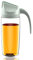 600ml Bouteille en verre d'huile d'olive avec couvercle et bouchon automatique, à l'épreuve des fuites, buse anti-goutte, bouteille de sauce de soja à ouverture et fermeture automatique