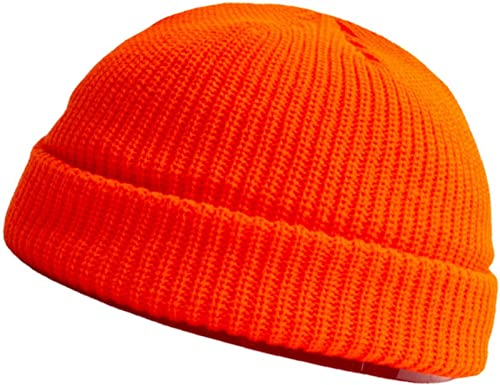Faringoto Beanie Mütze Winter Outdoor Sport Geschenke Strumpffüller für Männer Frauen, Orange, Einheitsgröße