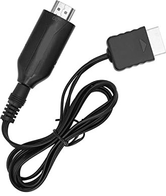 Câble HDMI pour et PS1, pour PS1 pour vers Cordon Adaptateur HDMI avec Sortie Audio Vidéo, Câble Convertisseur de Jeu HD pour PS1 pour vers HDTV et Moniteur avec Port HDMI
