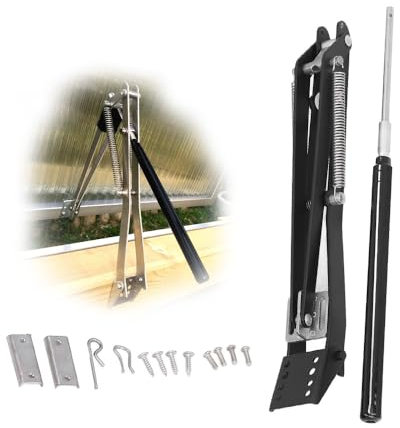 Abridor de Ventana de Invernadero, Abridor AutomáTico de VentilacióN de Techo Abridor de Ventana, Abridor de VentilacióN AutomáTico de Invernadero Sensible al Calor Solar Elevadores de VentilacióN