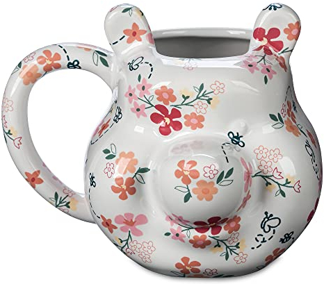 Disney Tasse florale figurative Winnie l'ourson, multicolore