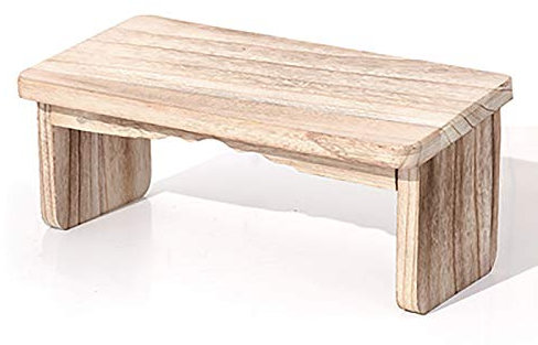 JYCCH Faltbare Dharma-Meditationsbank aus Holz, Meditationshocker, Perfekter Kniehocker, ergonomische Yoga-Bank, Starke Tragfähigkeit