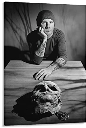 ZHUYING Corey Taylor Poster, Sänger-Poster, Kunst, Poster, Wandkunst, Gemälde, Leinwanddrucke, Dekoration, Poster, Kunstwerke, 60 x 90 cm