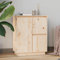 WIFESE Sideboard 60x34x75 cm Massivholz Kiefer Komodenschrank KüChenschrank Schlafzimmer Schrank Klein Badezimmerschrank Flur MöBel Allzweckschrank Kommode Flur Fernsehschrank