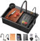 ECTbicyk Fregadero en Cascada, 304 Fregadero de Cocina de Acero Inoxidable, Fregadero de Cocina con Grifo telescópico y Otros Accesorios (68 x 45 cm)
