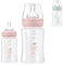 Kikkaboo Biberon PP 240 ml Tettarella in silicone taglia M, a partire da 3 mesi, colori:rosa