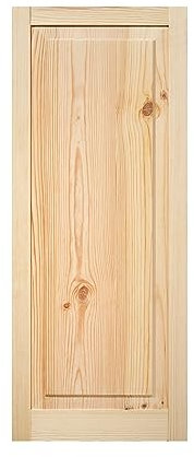 ben+camilla.com Kassettentür 99,3 x 39,4 cm | Rustikal & Unbehandelt | Hochwertige Kiefer Massivholztüren für Schrank- und Möbelbau