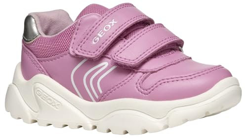 Geox B CIUFCIUF Girl A, Scarpe da Ginnastica Bambina, Rosa, 27 EU