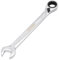 DAKCOS Reversibili chiave combinata a cricchetto 13 mm - chiave combinata metrica a cricchetto in CR-V con finitura cromata opaca