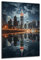 DARO Design - Wand-Bild auf 6mm HDF 40x30 cm New York Empire - Wand-Deko Bilder Geschenk