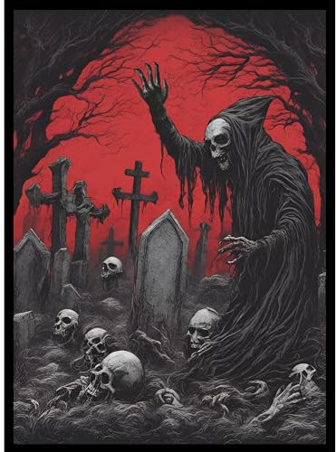 MTG (Rakdos Red/Black Necromancer) – 100 ct matte TCG Art Card Sleeves by Ai Armor