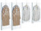 TAILI Vakuumbeutel für Kleidung, Seitlich Verbreiterte Platzsparende Vacuum Bags for Clothing, Transparent Weiße Kleiderbeutel, 4 Pack Vakuumierbeutel für Kleidung, Schrank-Organizer und Aufbewahrung