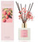 COCORRÍNA Raumduft Reed Diffuser mit 8 Duftstäbchen 200ml- Litchi Sprudel, Natürlich, Langanhaltend, Home Duft ätherisches Öl Reed Diffusor für Badezimmer Regal Dekoration