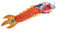 1 x Windsack in Drachenform, 70 cm, Windsocke, Zelt, Festival, Flagge, Windsack, Drachen-Ornament (orange)