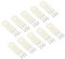 NBEADS 10 Stück Strickklauengewichte, 3 Krallen-Strickblockierkämme Universal-Klauenhaken Strickmaschinenteile Stricksocken Fersengewicht Für Strickmaschinenindustrie, Hellgelb