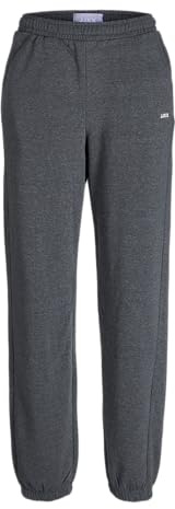 JACK & JONES JJXX JXABBIE Sweatpants Jogginghose, Dark Grey Melange, Large