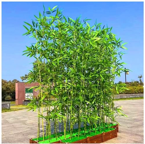 CVERTHAF Künstlicher Bambusbaum als Raumteiler, 149 cm hoch, für Cafés, Salons, Esszimmer, Hotels, kommerzielle Zimmerpflanzen-Dekoration (1,5 m/5 ft H SI)
