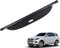 Laderaumabdeckung Kofferraum für Benz GLE W166 ML 350 250 450 2012-2019 Schutz Abdeckung Cargo Cover Schwarz Ausziehbar Kofferraumabdeckung Rollo