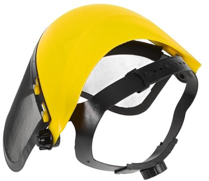 IMIKEYA Maschera Protettiva Viso in Rete Resistente Per Taglio e Legno Urti e Spruzzi Adatta Per Decespugliatori e Lavori Industriali Di Giardinaggio