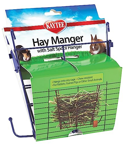 Interpet 861912 Superpet Heuraufe mit Haken zum Anbringen eines Salzsteins Farben sortiert