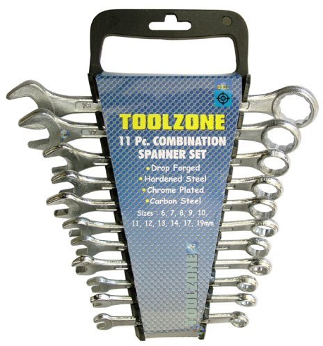 Toolzone 11Pc mm Drop Forged Combination Spanners
