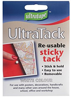 Ultratape | Sticky Tack | White 50gm