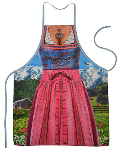 Tini - Shirts Grillschürze Trachten Motiv Dirndl Oktoberfest : Dirndl - Tracht !! mit GRATIS Urkunde !! One Size