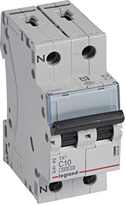 InterruptorAutomaticoTX3 1P+N 10A Legrand 403585