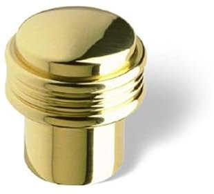SIRO Möbelknopf Göppingen, Klassisch, Vintage, Messing poliert, 24 mm x 24 mm x 24 mm, 644-24MS1
