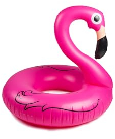 BigMouth Inc. Rose Flamingo Piscine Flotteur, Gonfle vers Plus de 1,2 m. Grand Format