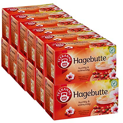Teekanne Hagebutte 12er Pack