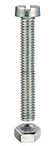 Masidef: Member of the Würth Group KY4030520 Schrauben für Metall, zylindrischer Kopf, M5 x 20, 10 Stück, Standard