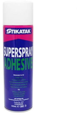 Stikatak All Purpose Superspray Adhesive - 500ml (6)